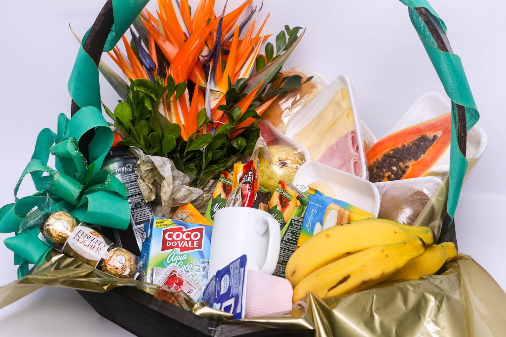 CESTA DE CAFÉ DA MANHÃ ESPECIAL Internacional Flores