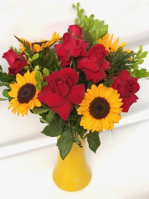 bq colombianas e girassois no vidro3