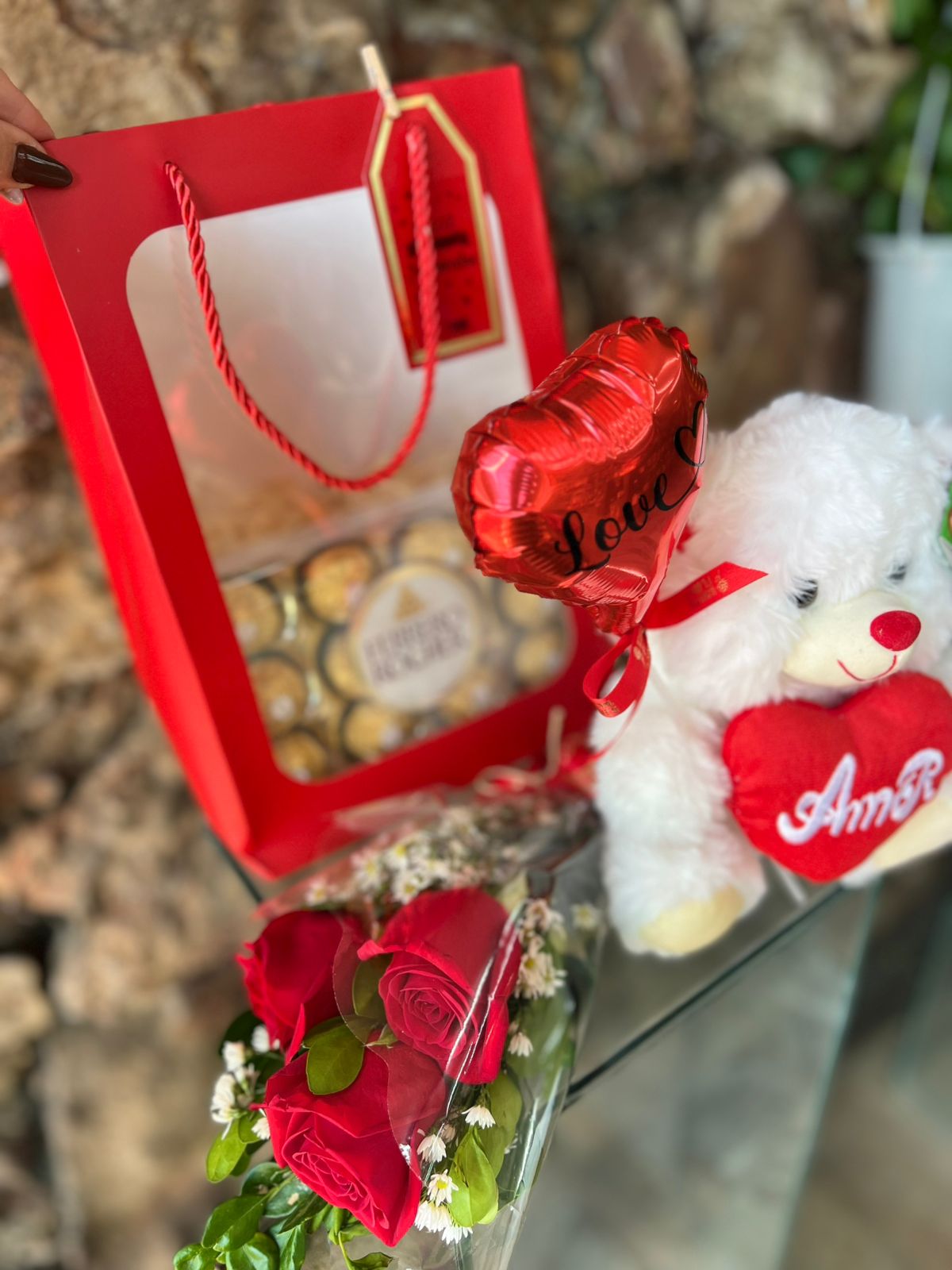 sacola pelucia choco e rosas6