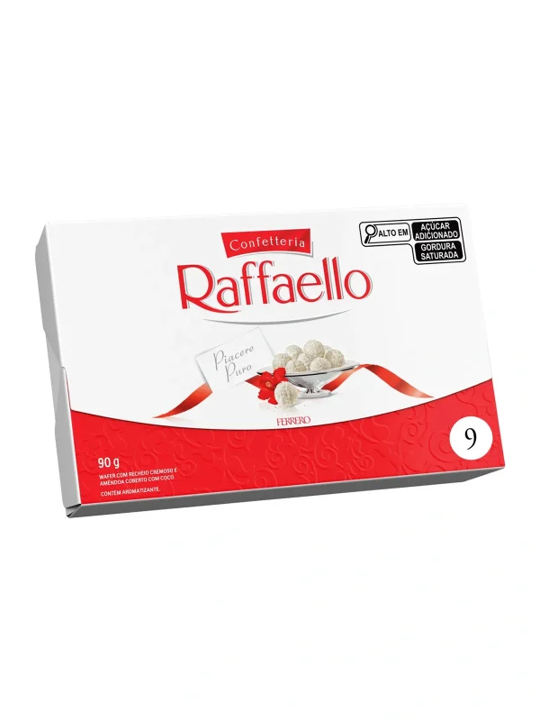 Caixa bombom rafaello ferrero rocher t9
