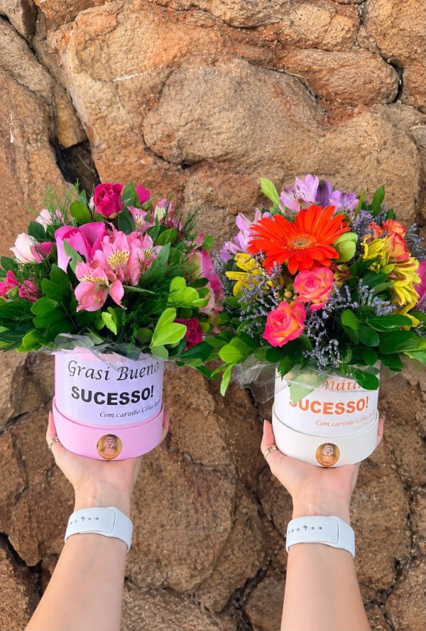 Arranjo Box P Flores Nobres “Sucesso”